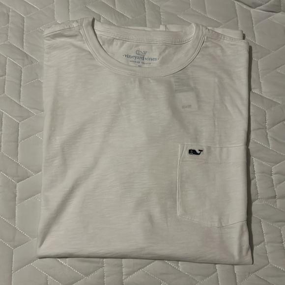 Vineyard Vines Men’s Slub T-Shirt XL White Cap NWT - Picture 1 of 7